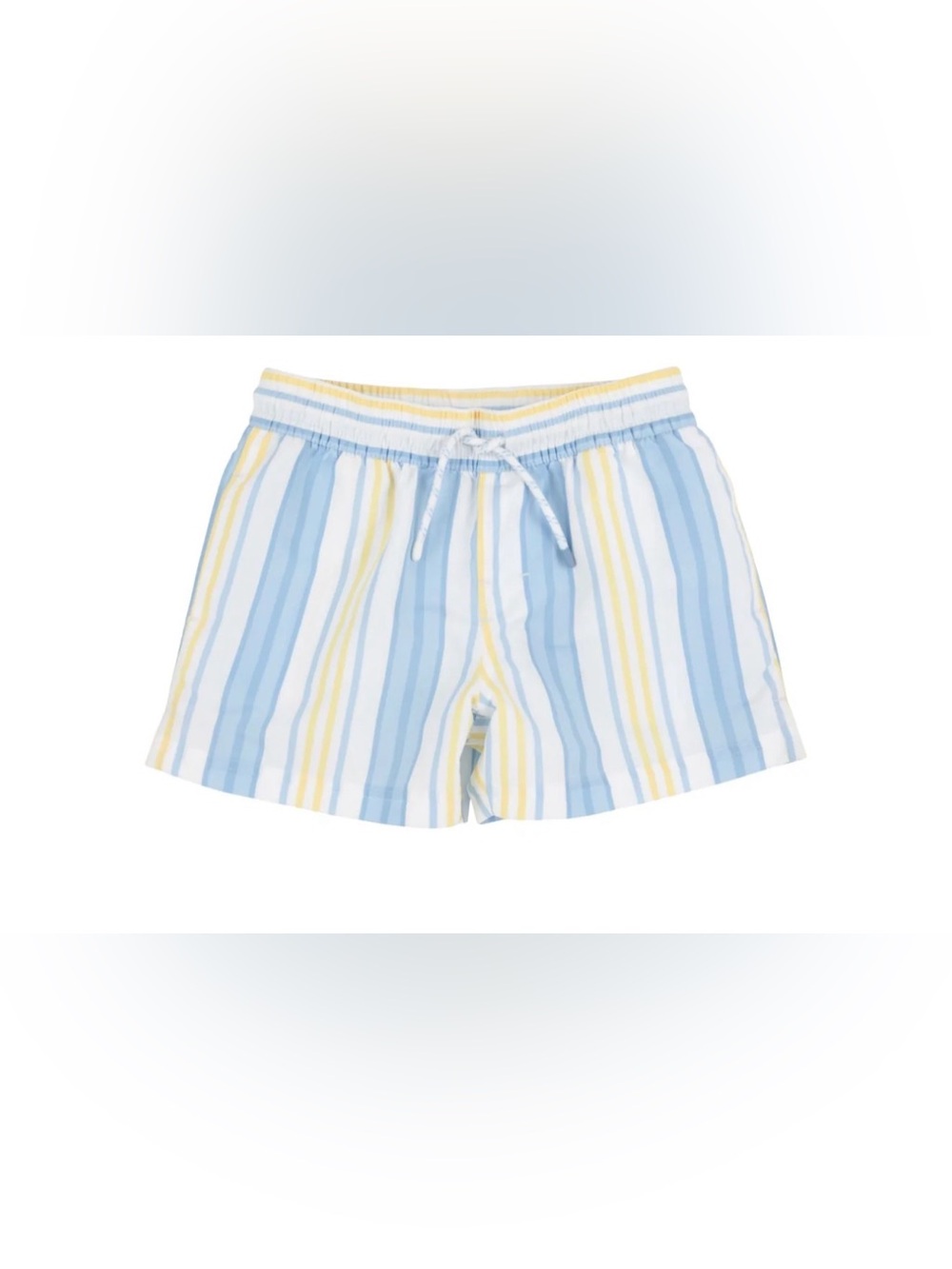 The Beaufort Bonnet Co *Like New* Tortola Swim Trunks in SoBro Stripe - 0-6M